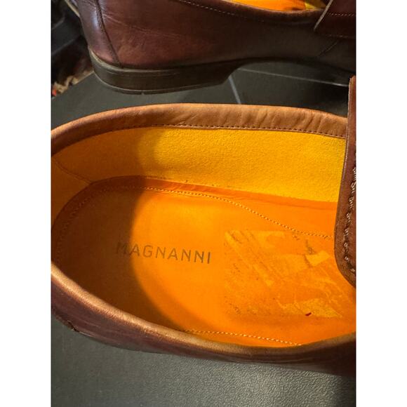 Magnanni Loafers Cognac Men’s 11 17533 Made in Spain. main image 7